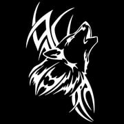 VERMON Waterproof Tattoo Wolf Car Styling Stickers Vehicle Motorcycle Body Decal Decor