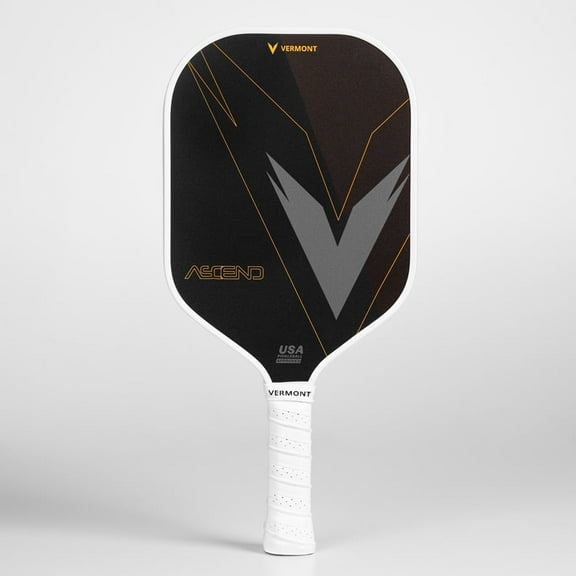 VERMONT Ascend Pickleball Paddle | USAPA-Approved Lightweight Graphite+ Racket with Cushioned Grip for Power & Precision Midweight Paddle for Intermediate Players