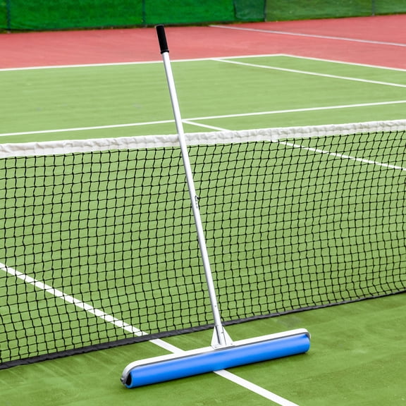 VERMONT Rol-Dri Tennis Court Roller Squeegee | Blue PVA Roller, Heavy-Duty Design for Water Removal | Ideal for Tennis Courts, Pickleball, and Outdoor Sports Surfaces