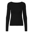 thumbnail image 1 of VERO MODA Women's Shirt Black Size X-Large, 1 of 3