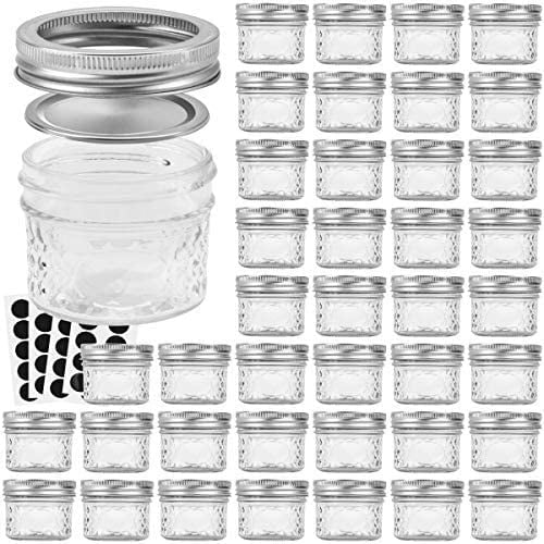 Buy Adrian Set of 4 Condiment Jar White OV:2x400ml SP:2x150ml Online