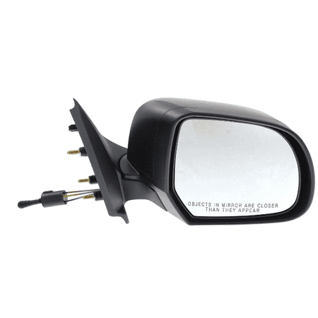 VERSA 12-14 MIRROR RH, Manual Adjust, Manual Folding, Non-Heated, Textured, Sedan, S Model