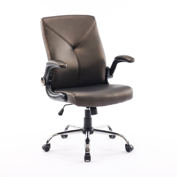 VERSA II Office Desk Chair, Customer Rolling Seat, Adjustable Height Lift Armrest, Conference Room, Reception, Waiting Area Chair, Coffee