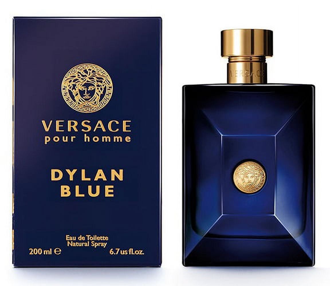 VERSACE POUR HOMME DYLAN BLUE * Versace 6.7 oz / 200 ml EDT Men Cologne  Spray