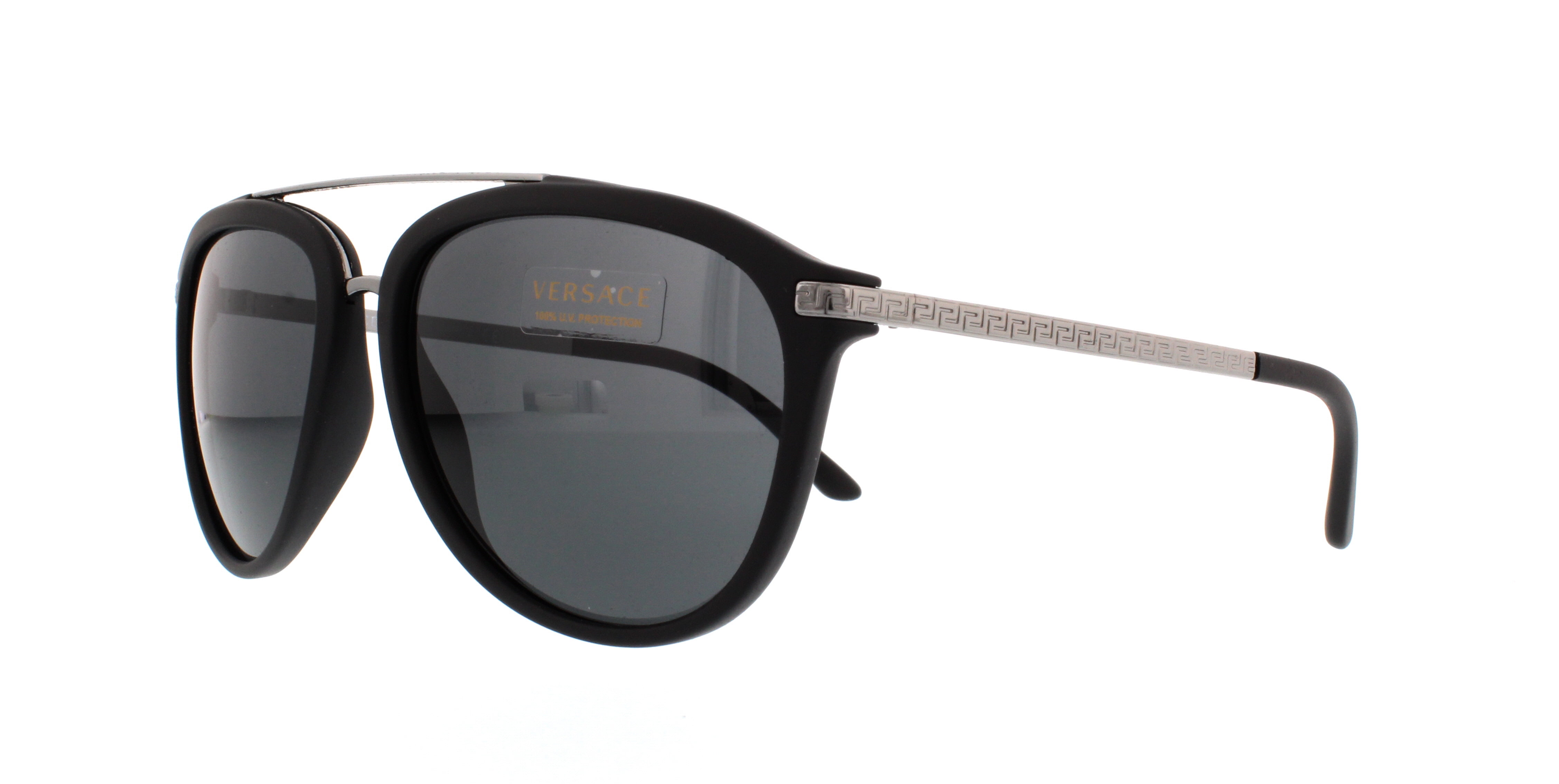 VERSACE Sunglasses VE 4299 514187 Black Rubber 58MM - Walmart.com