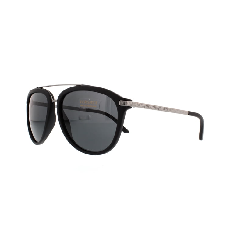 VERSACE Sunglasses VE 4299 514187 Black Rubber 58MM - Walmart.com