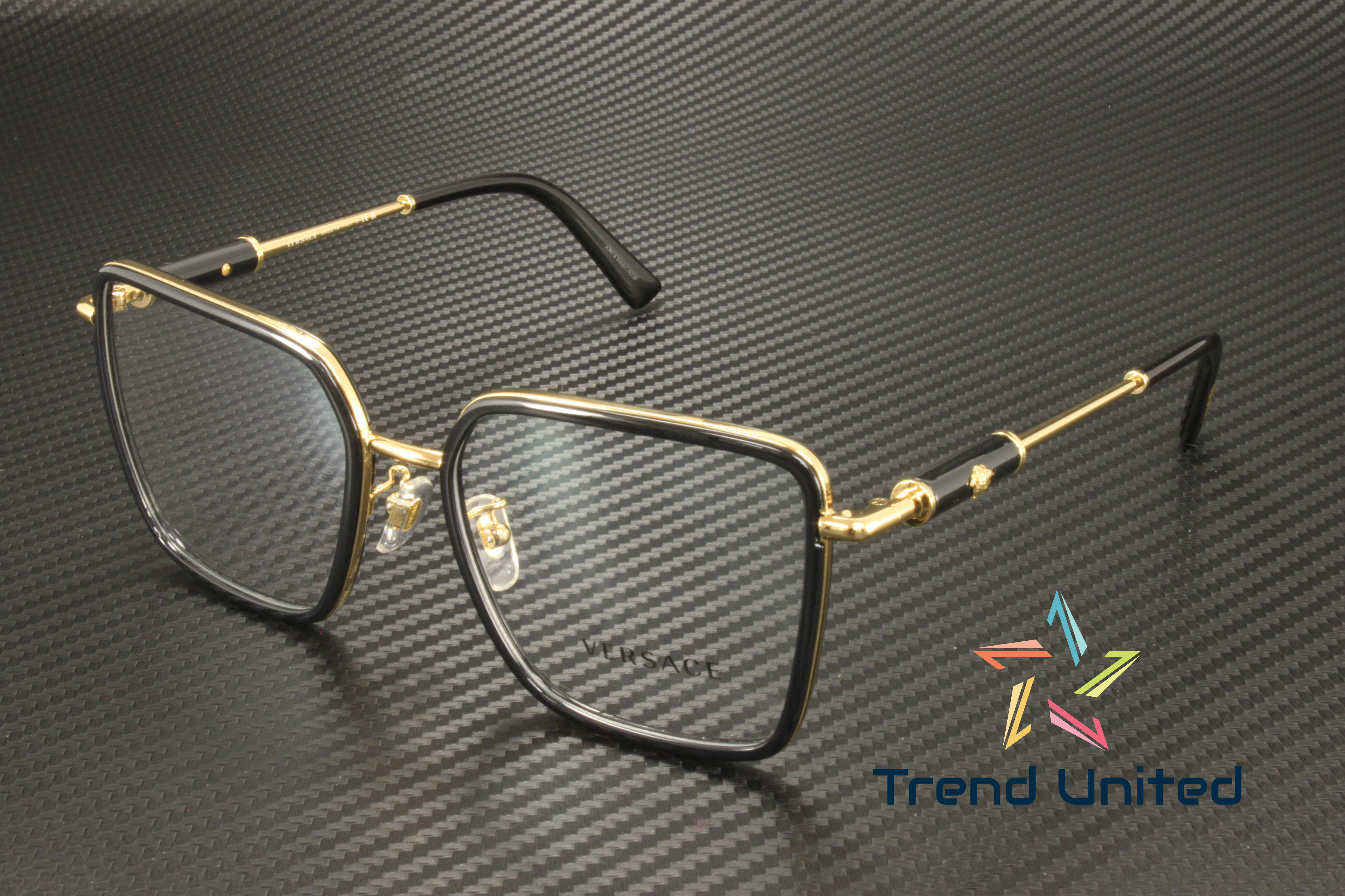 Versace Women’s Demo Lens Eyeglasses Versace Demo Rectangular Ladies Eyeglasses VE3335 5404 54 at  main image 3