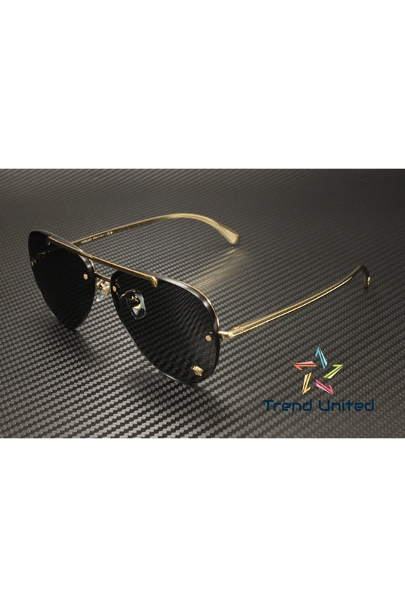 Sunglasses VE2231 100287 60mm Gold / Dark Grey Lens Optical Women