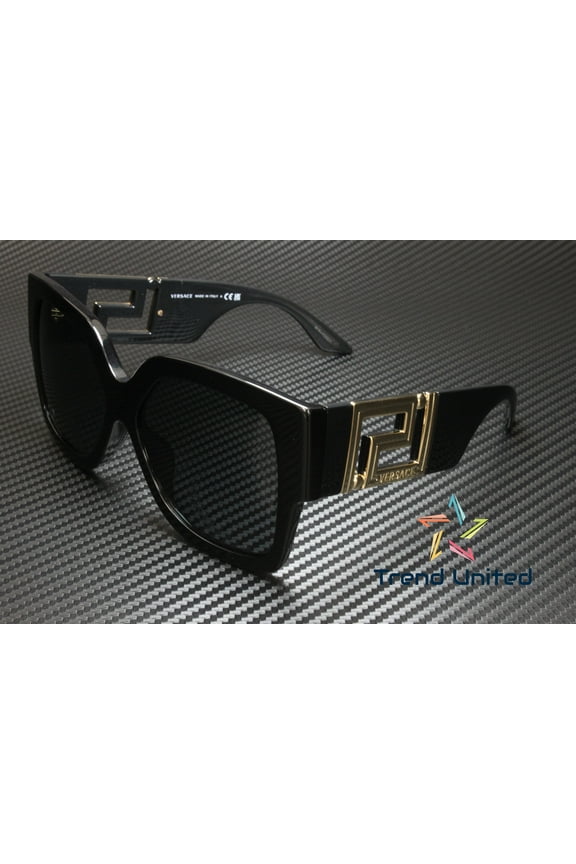 VE4402 GB1 87 Black Dark Grey 59 mm Women's Sunglasses