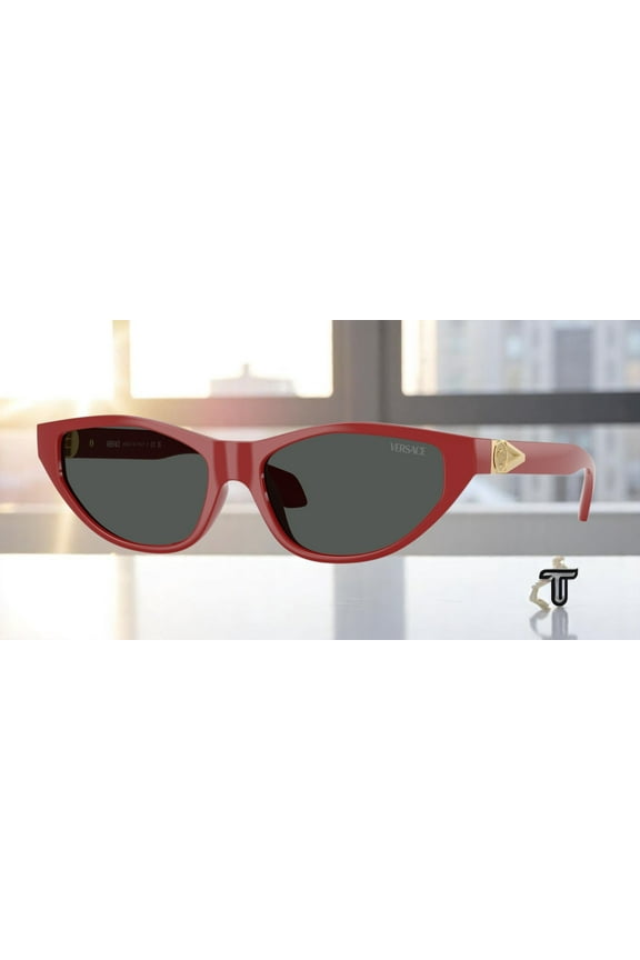 VE4491U 538887 Red Dark Grey 55 mm Women's Sunglasses