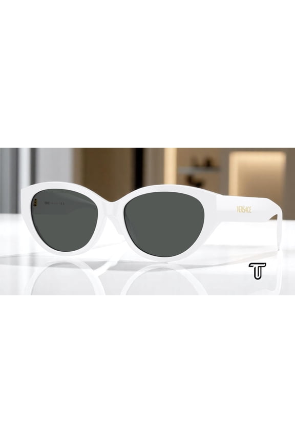 VE4495D 314 87 White Dark Grey 56 mm Women's Sunglasses