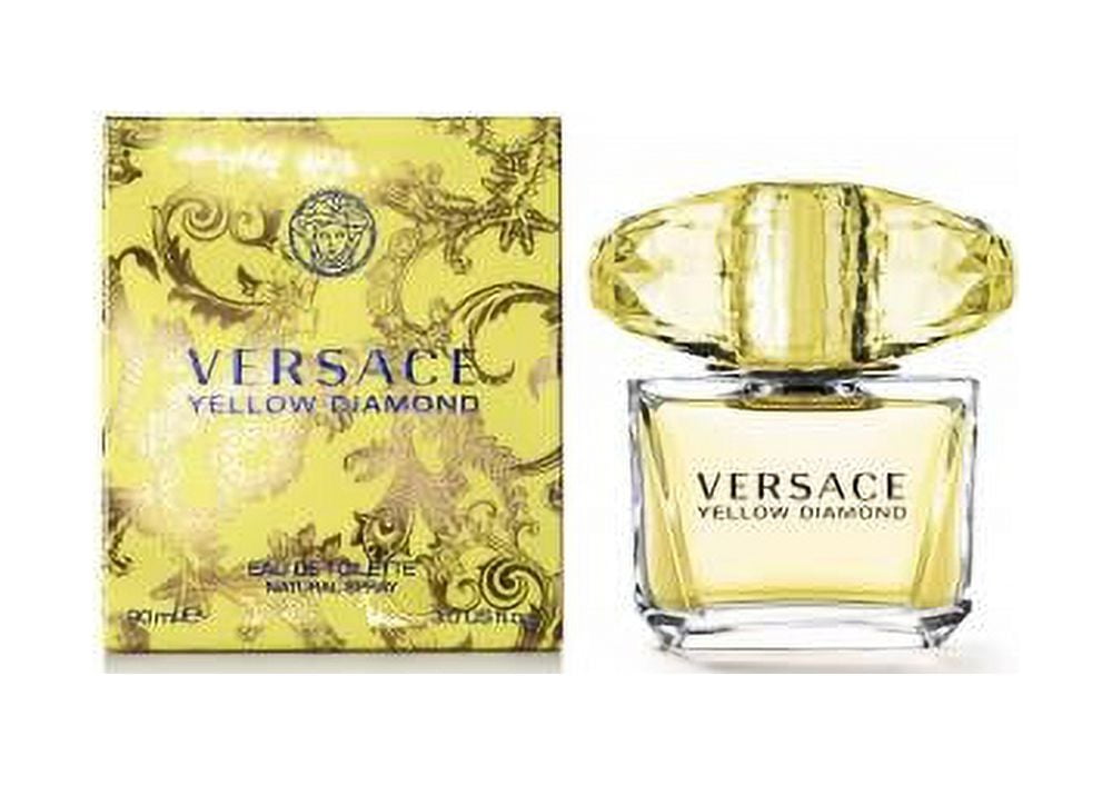 Versace Yellow Diamond Eau De Toilette Spray By Versace - 3 oz Versace Yellow Diamond Eau De Toilette Spray By Versace - 3 oz