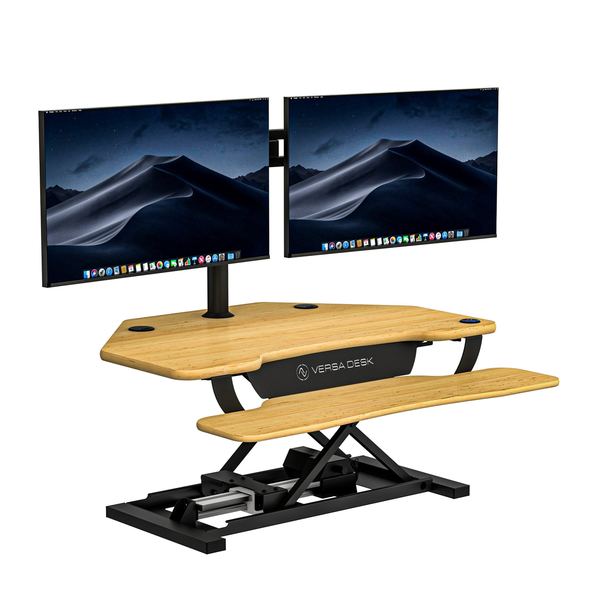 VERSADESK Electric Standing Desk Converter 36 Inches Power Pro with