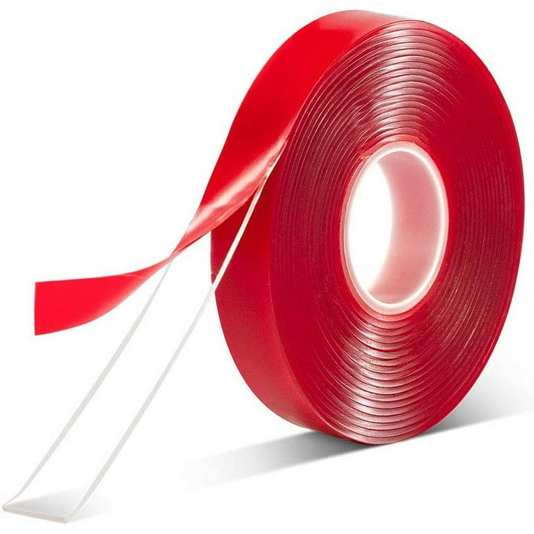 Powerful Gridding Double-Sided Tape Super Strong Two Sided Adhesive Tape  Super Strong for Home Industrial Office Walls Powerful Gridding Double-Sided  Tape Super Strong Two Sided Adhesive 10MM*20M 