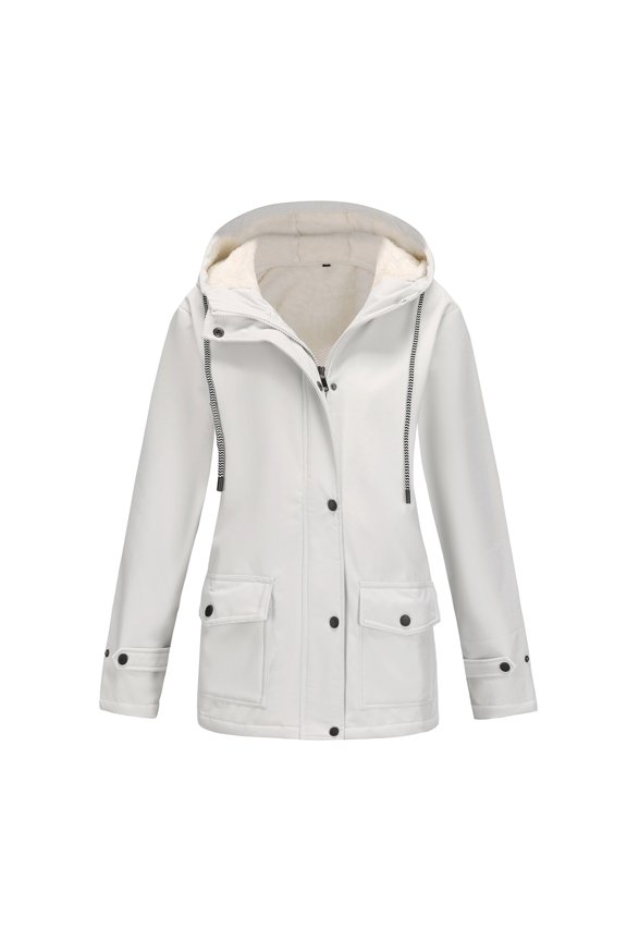 Women's & Men's Spring-Autumn Hooded Trench Coat