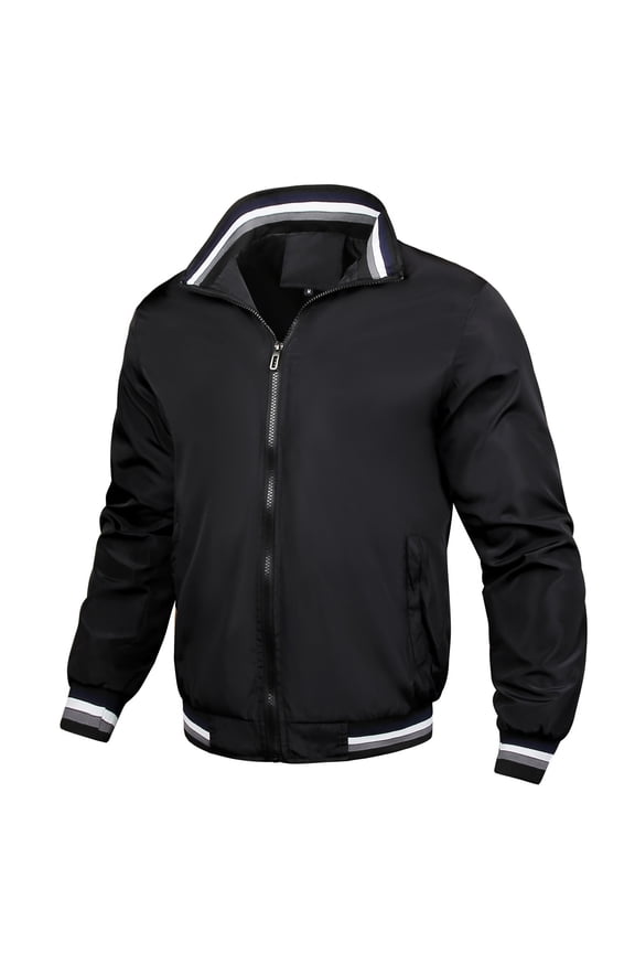 Coats for Men Winter Warm Jacket Mountaineering Windbreaker Outdoor Sportswear Black 3XL