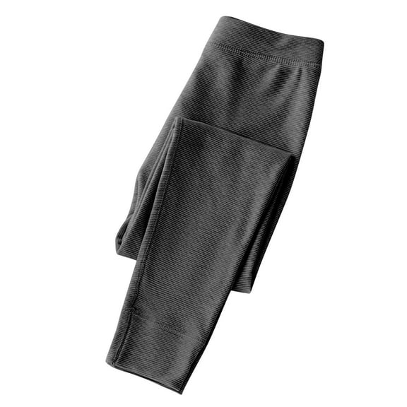 VERUGU Girls Leggings Fall Winter Kids Boys Fleece Warm Slim Pants Elastic Waist Double Brushed Solid Long Pants Loungewear Black 12 Years