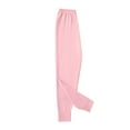 thumbnail image 1 of VERUGU Girls Leggings Fall Winter Kids Boys Fleece Warm Slim Pants Elastic Waist Double Brushed Solid Long Pants Loungewear Pink 3 Years, 1 of 4
