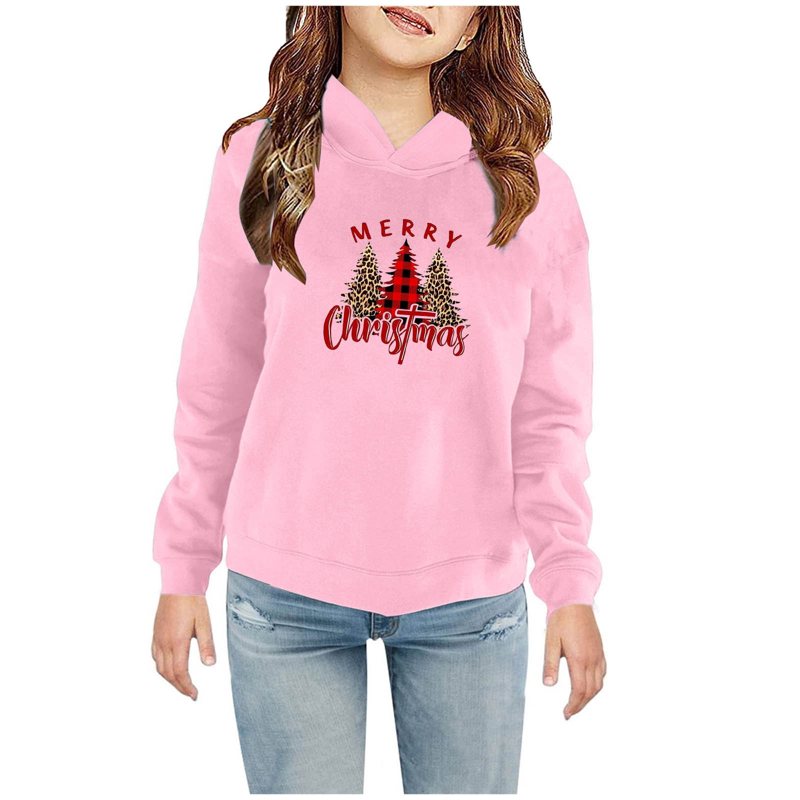 VERUGU Kids Hoodies Christmas Toddler Baby Boy Girl Hoodie Children