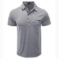 thumbnail image 1 of VERUGU Mens Shirts Casual Fashion Short Sleeve Check Printing Turndown Collar Button Shirt Blouse Gray XXL, 1 of 6