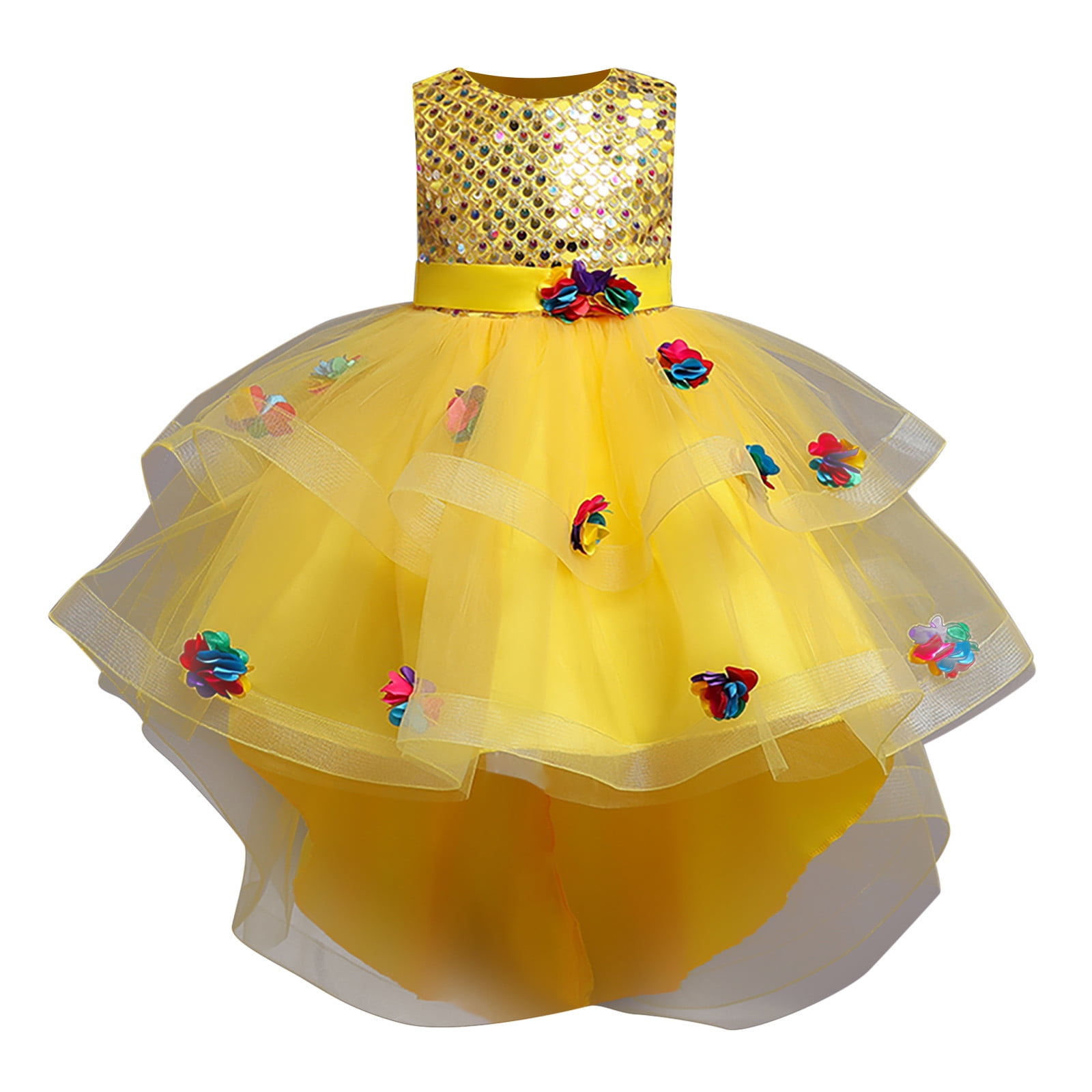 VERUGU Princess Dresses for Girls Children Dress Girl Long Sleeve Girl