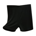 thumbnail image 1 of VERUGU Shorts for Women Casual Fashion Solid Color High Waist Leggings Thin Shorts Three-quarter Pants Home Pants Black XXL, 1 of 4