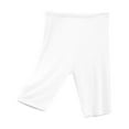 thumbnail image 1 of VERUGU Shorts for Women Casual Fashion Solid Color High Waist Leggings Thin Shorts Three-quarter Pants Home Pants White XXL, 1 of 4