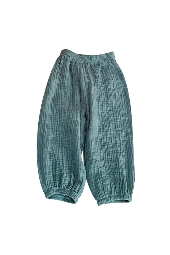 Toddler Baby Kids Fall Fashion Cute Sweet Elasticity Flared Pants Trousers Pants Leggings Mint Green 2 Years