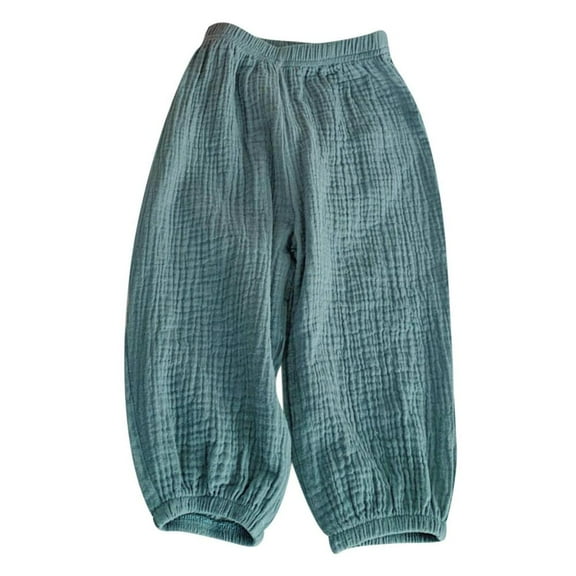 VERUGU Toddler Baby Kids Fall Fashion Cute Sweet Elasticity Flared Pants Trousers Pants Leggings Mint Green 3 Years