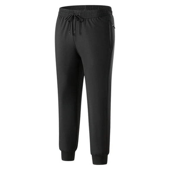 VERUGU Trousers Women's Large Size Warm and Thickened Plush Men's and Women's Lamb Down Cotton Pants Black L