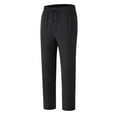 thumbnail image 1 of VERUGU Trousers Women's Large Size Warm and Thickened Plush Men's and Women's Lamb Down Cotton Pants Black XXXL, 1 of 1