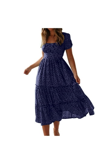Shop Navy Polka Dot Dresses for Women from Casual to Formal Styles
