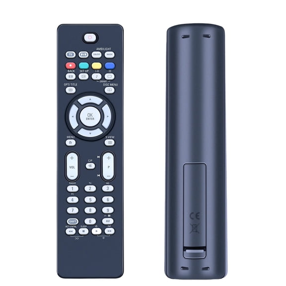 VERYNIUBI For Philips SRP5002/10 2-in-1 Universal Remote Control for TV/DVD