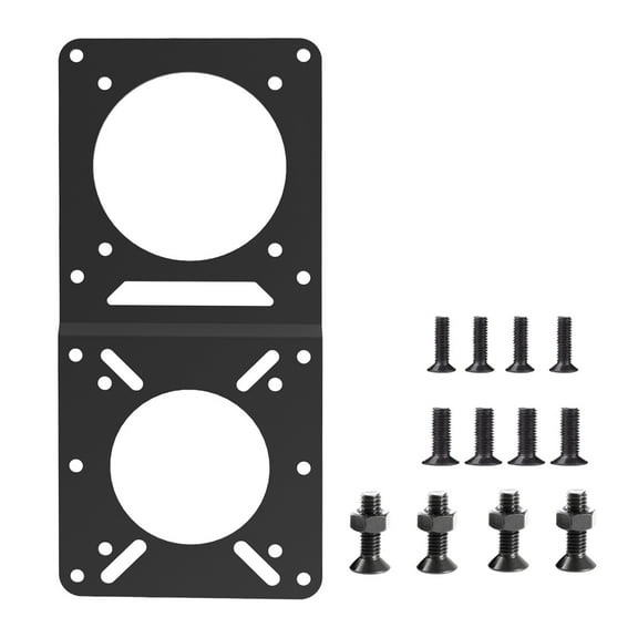 VESA Standard Extension Mount Steel VESA Hole Metal Extension Plate Replacement For Small Computer Host Accessories