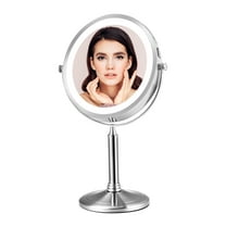 Vesaur lighted top makeup mirror