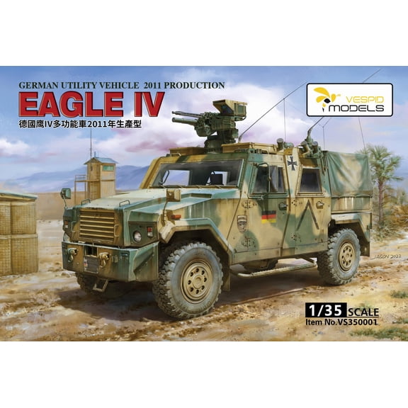 VESPID VS350001 1/35 Scale Eagle IV Utility Vehicle 2011 production