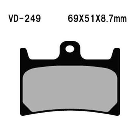 Vesrah Racing VESRAH SEMI-METALLIC BRAKE PADS, VD-249