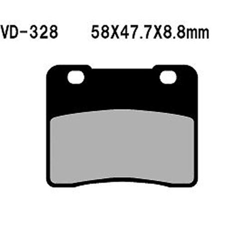 Vesrah Semi-Metallic Brake Pads-VD-328