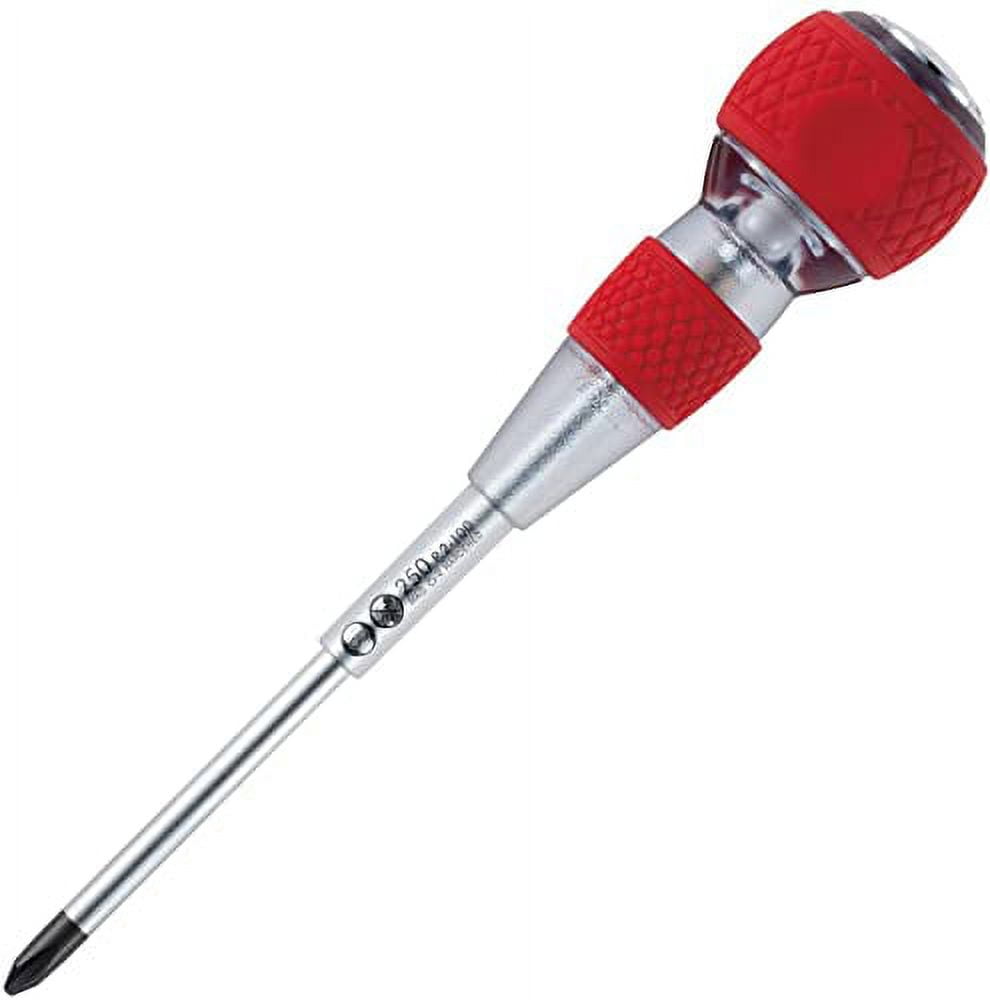 VESSEL Tang-Thru Screwdriver w/Ball Grip type [No.250] (Ph No.2 x 100 ...