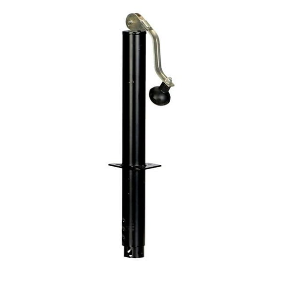 Vestil CT-02 5 x 9.75 x 26 in. 2000 lbs Capacity Steel Top Crank Trailer Jack - Black