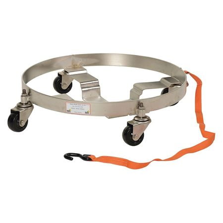 VESTIL DRUM-QUAD-CS-SS Multi-Purpose Quad Drum Dolly