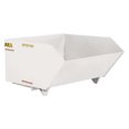 thumbnail image 1 of VESTIL H-50-MD-WHT Medium Duty Low Profile Hopper .50 Cubic Yard White, 1 of 1