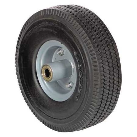 VESTIL UFBK-10-WHL-58 Caster Wheel,5/8" Bearing,10" dia.,Black