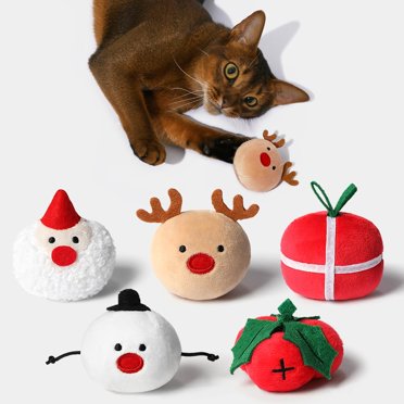 Hamlets House Extra Strong Catnip Toys – Random Selection Of 5, UK Made