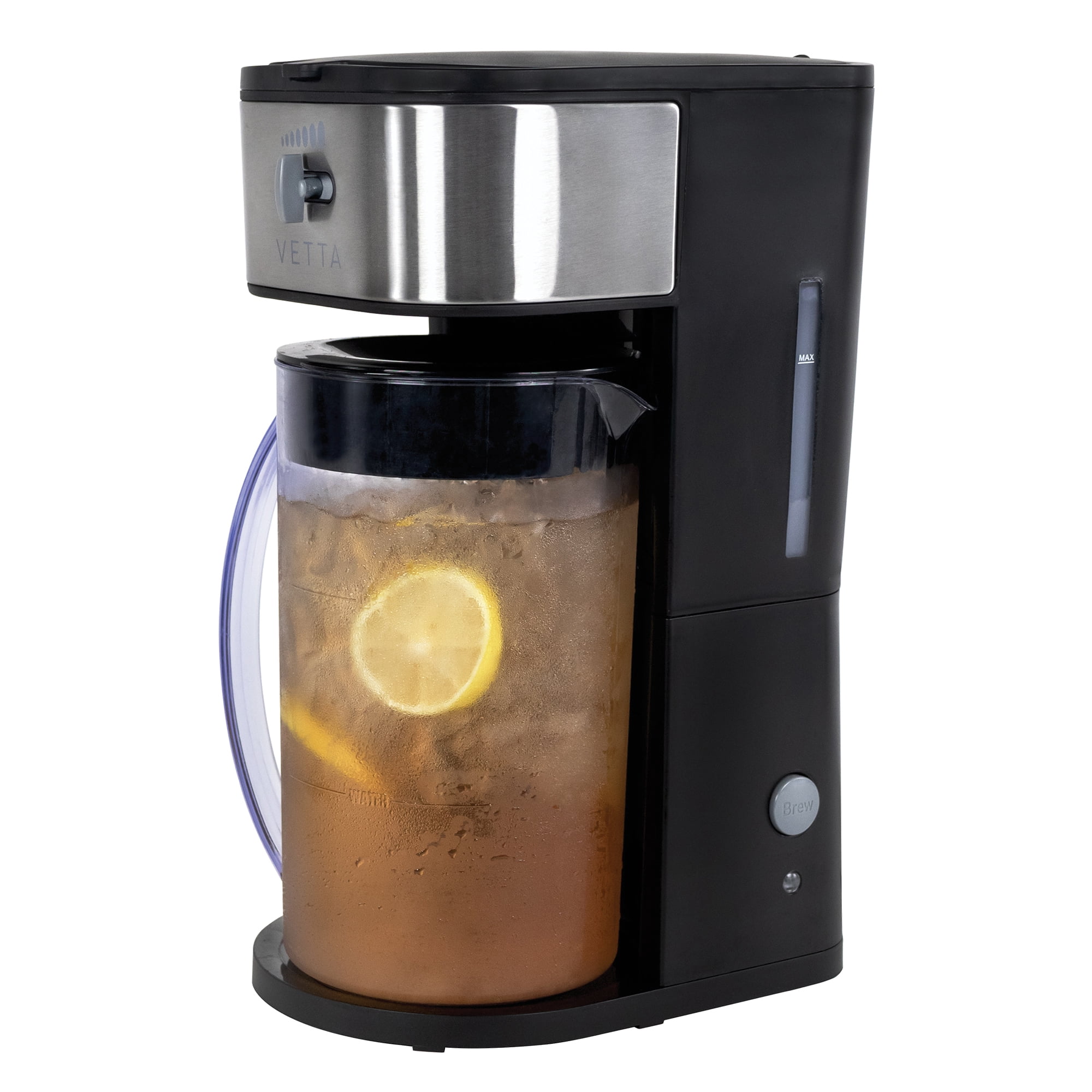 Kitchen Ace 2 in 1 Iced Tea And Coffee Maker 2.5 Quarts/8 Servings