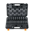 thumbnail image 1 of VEVOR 1/2" Drive Deep Impact Socket Set, 34pcs Socket Set Metric （8-36mm） 6 Point Cr-MO Alloy Steel for Auto Repair, Rugged Construction, Includes Heavy Duty Storage Case, 1 of 9