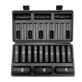 thumbnail image 1 of VEVOR 1/2" Drive Impact Socket Set, 13 Piece Deep Socket Set Metric 10-24mm, 6 Point CR-V Alloy Steel for Auto Repair, Easy-to-Read Size Markings, Rugged Construction, Includes Storage Case, 1 of 9
