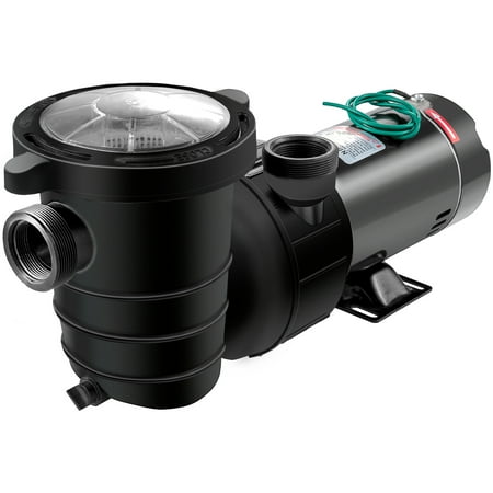 VEVOR 1.5 HP Pool Pump, In/Ground Swimming Pool Pump with 4980 GPH Strainer Basket Pool Pump Motor
