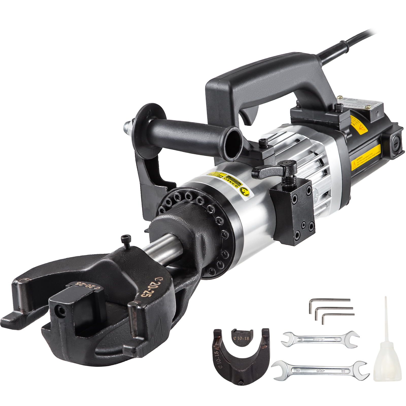 VEVOR 1.5KW Electric Rebar Bender, 1 inch(25mm) Hydraulic Electric Hand