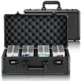thumbnail image 1 of VEVOR 108 PSA Graded Card Storage Box 4 Slots Sports Card Holder Case Coded Lock, 1 of 5